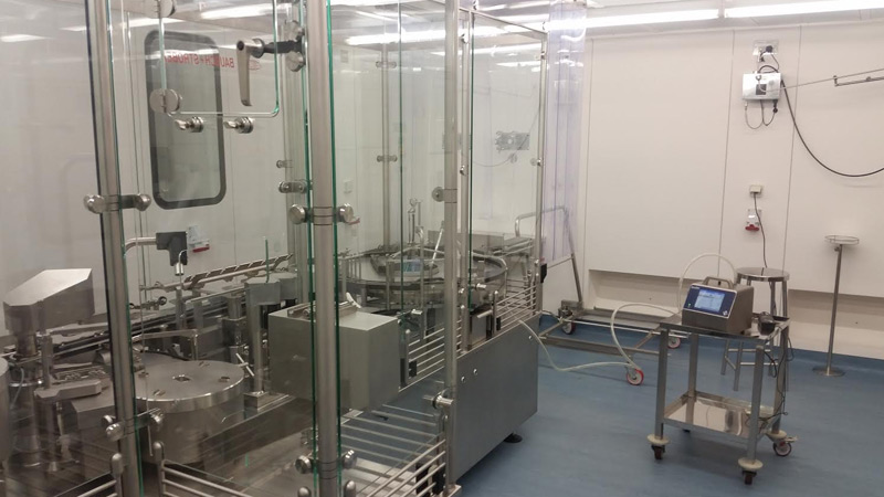 Clean Room Particle Count Test