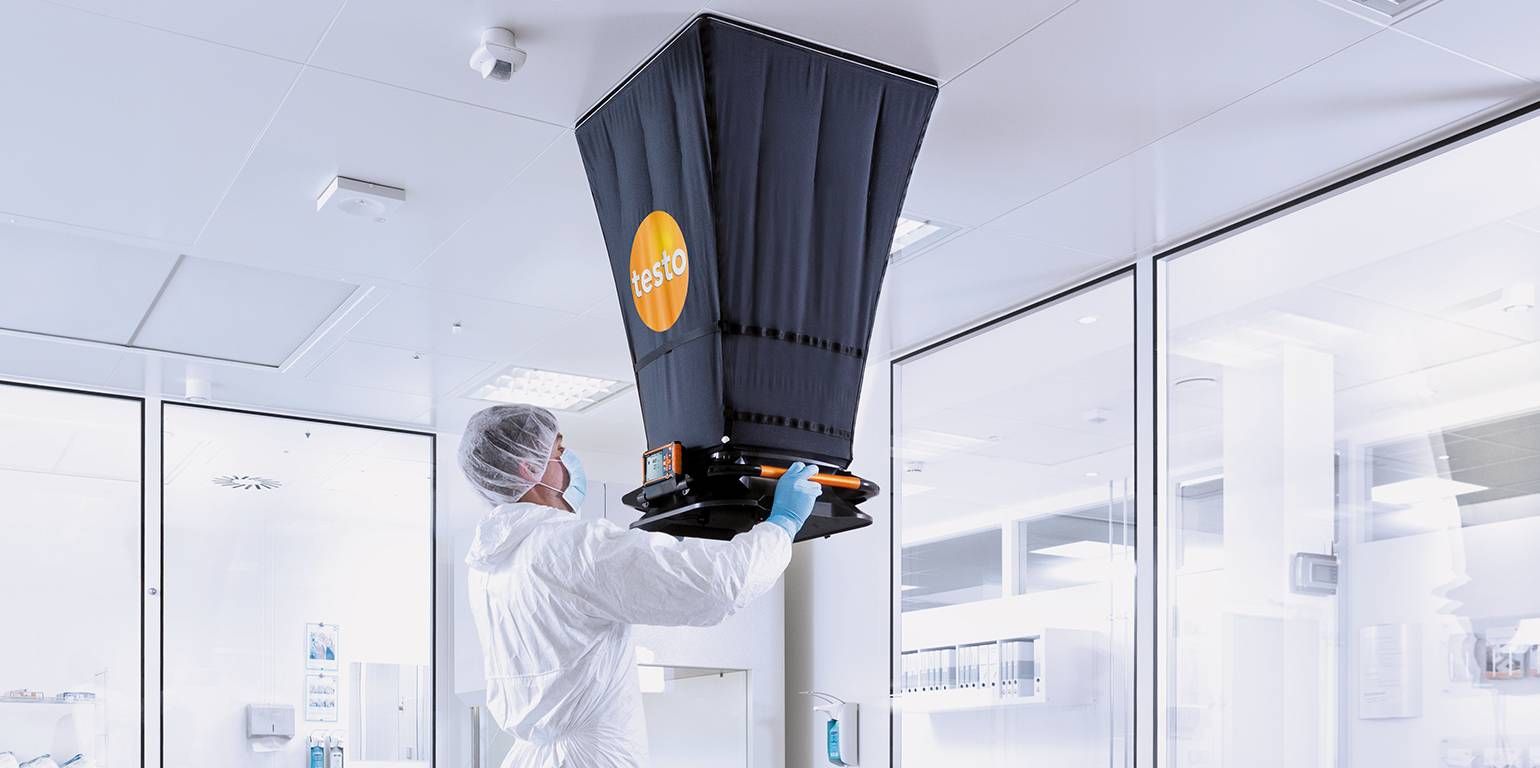 Clean Room Air Flow Test