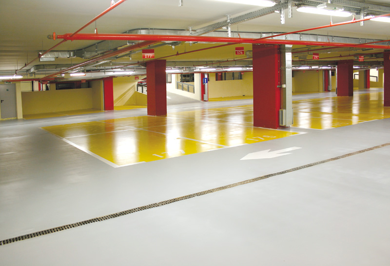 Epoxy/PU Flooring Curving